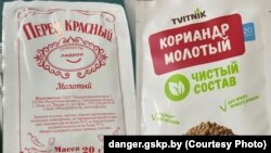 Забароеная прадукцыя ААТ «Лідзкія харчовыя канцэнтраты»