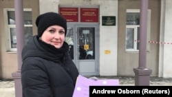 Деннис Кристенсендин аялы Ирина. Орел. 6-февраль, 2019-жыл.