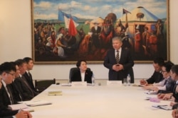 На встрече в Посольстве КР в России, 7 февраля 2020 г.