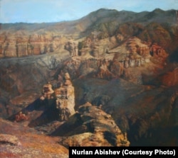 "Чарын каньону". Н. Абишев.