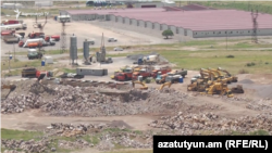 «Լիդիան Արմենիա» ընկերության՝ պարապուրդի մատնված շինտեխնիկան