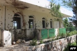 Мечеть в провінції Балх, зруйнована в результаті нападу талібів. 26 квітня 2017 року