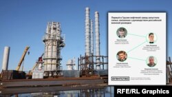 მაკა ასათიანი ფლობს ნავთობგადამამუშავებელ ქარხანას ფოთთან ახლოს, ყულევში.