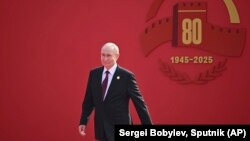 Уладзімір Пуцін у Кітаі, 3 верасьня 2025