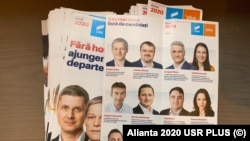 Pliantele de campanie ale Alianței 2020 USR PLUS