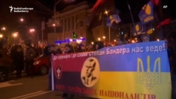 Ukrainian Nationalists Honor Controversial WWII-Era Leader