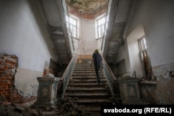 Інтэр'еры палаца Горватаў. Архіўнае фота