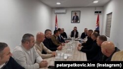 Petar Petković se sa predstavnicima Srpske liste sastao u Raški na jugu Srbije, 5. decembar 2025.