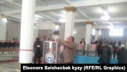 Выборы ректора КНУ. Бишкек, 18 октября 2014 года.