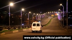 Одна из главных улиц города Ош. 28 марта 2020 года.