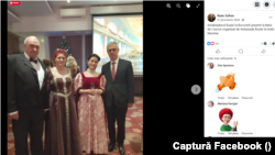 Radu Șofran a postat fotografii de la balul organizat de Ambasada Rusiei, în decembrie 2024.