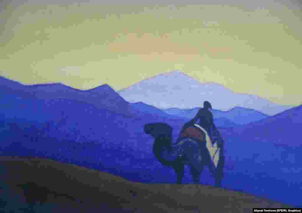 "Төө минген жолоочу". 1935-36-жылдар.&nbsp;