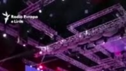 Pritja e ekipit të Shqipërisë në Beograd