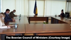 Susret Zorana Tegeltije, predsedavajuće Saveta ministara BiH i američkog ambasadora u BiH Erica Nelsona