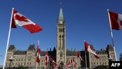 تصویر آرشیف: مقر پارلمان فدرال کانادا در شهر اوتاوا