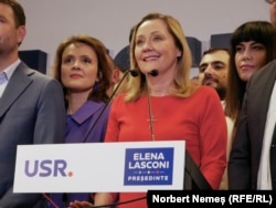 Elena Lasconi, președinta și candidata USR la prezidențiale.