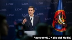 Kryetari i Lidhjes Demokratike të Kosovës, Lumir Abdixhiku.