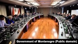 Qeveria e Malit të Zi gjatë nje mbledhjeje, nëntor 2024.