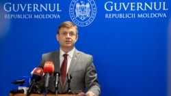 Valeriu Chiveri, viceprim-ministrul pentru Reintegrare, la un briefing de presă pe 3 decembrie 2025
