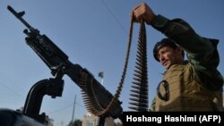 Герат провинциясындагы өкмөттүк күчтөрдүн аскери. 28-июль. 2021-жыл. Ооганстан.