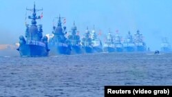 Parada de Ziua Marinei, St. Petersburg, iulie 2019