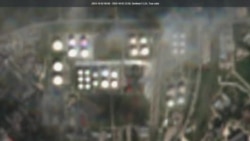 Последствия удара по нефтебазе в Феодосии