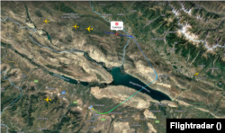 Avionul s-a prăbușit la granița dintre Georgia și Azerbaidjan