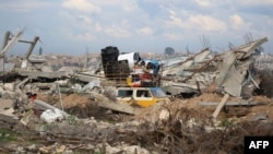 Калідор Нецарым у цэнтральнай частцы сэктара Газа, 9 лютага 2025 