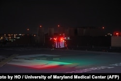 Мэриленд университетының медицина үзәгенә бөер китергән дрон