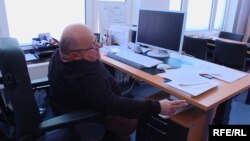 Освальд Утц на робочому місці