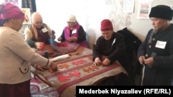 Мастера села Сары-Камыш.