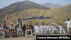 Участники спортивного турнира в пакистанском округе Хибер.