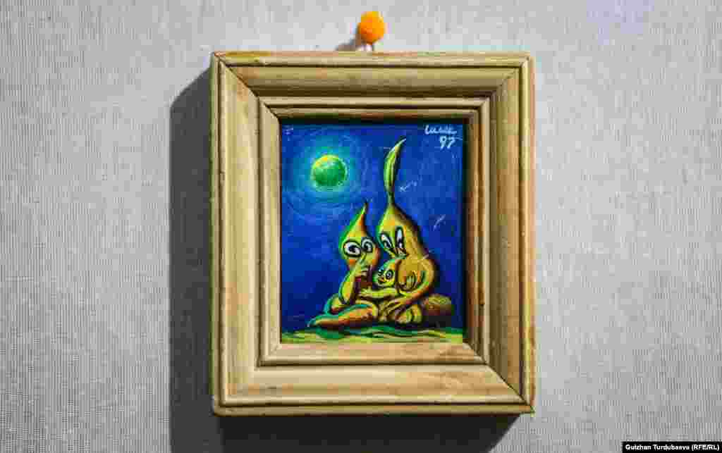 Тилек Молдокеевдин "Үй-бүлө" деген эмгеги.&nbsp; &nbsp;