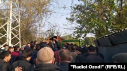 В Душанбе простились с погибшим пограничником 