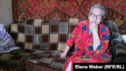 Нина Нагребецкая, пережившая блокаду Ленинграда. Карагандинская область, 4 мая 2018 года.  