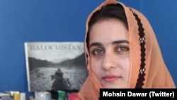 کریمه بلوڅ د بلوڅ زده کوونکو د سازمان د ازاد ډلې مشره پاتې شوې وه - د ارشیف انځور.