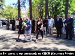 SDSM delegation led by Metodija Kunovski paid tribute to Russian Consul Alexander A. Rostkovsky
