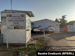 Spitali në kontejnerë në Graçanicë.