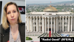 Жанна Кавелйе, муҳаққиқи Гузоришгарони Бидуни Марз, мегӯяд, дар ҳоли ҳозир 9 хабарнигору блогер дар Тоҷиикстон зиндонӣ ҳастанд