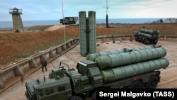 Размещение С-400 в Севастополе, январь 2018 год 