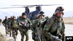 شماری از نیروهای امریکایی در افغانستان