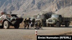 Военные учения в Оше, 15 марта. 