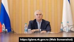 Российский глава Крыма Сергей Аксенов