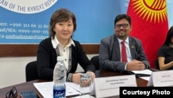 Акыйкатчы Жамиля Жаманбаева. 