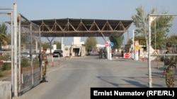 Кыргыз-өзбек чек арасы. Ош. 