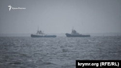 Судно «Яни Капу» буксують в порт Очакова, 20 листопада 2019 року