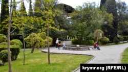 Ливадийский парк, архивное фото