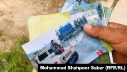 تصویری از یک نظامی اسبق که حالا در ایران پناهنده است.