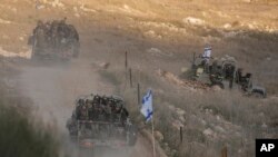 Сириядагы израилдик аскерлер. 