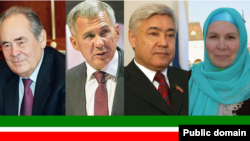 Минтимер Шаймиев, Рустам Минниханов, Фарид Мухаметшин, Фаузия Байрамова